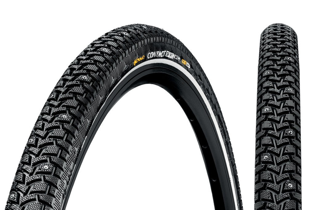 Punta de contacto Conti 120 28x1 3/8x1 5/8" 37-622 cubierta reflectante negra/negra