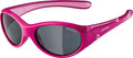 Alpina Flexxy Girl Sonnenbrille, pink/pink, schwarze Gläser, Kat. 3