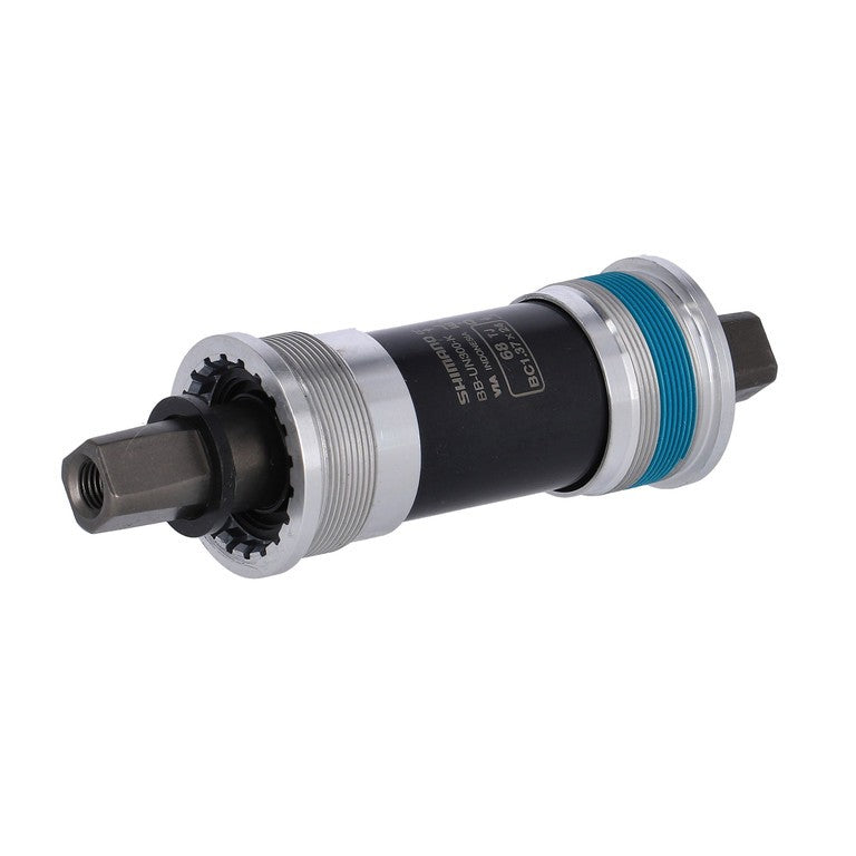 Shimano 68/127,5 mm BBUN300-K Kompakt-Innenlager, Vierkantachse, für Kettenschutz