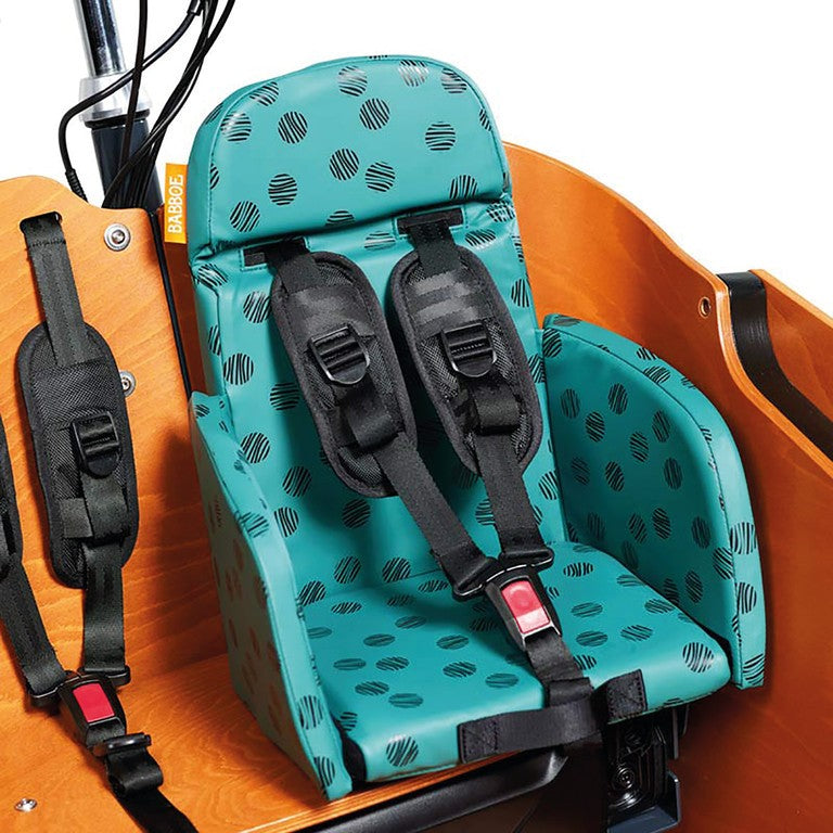 Seggiolino Babboe Luxus Light Sage