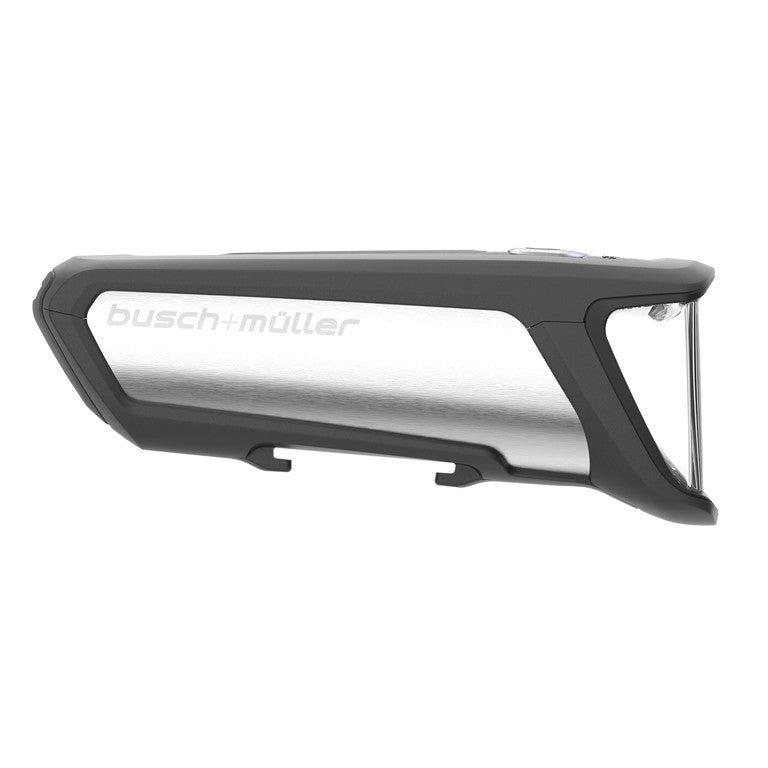 Akkubetriebene LED-Leuchte b&amp;m Ixon Core 2 70 Lux, silber, mit Bedienungsanleitung und Ladegerät