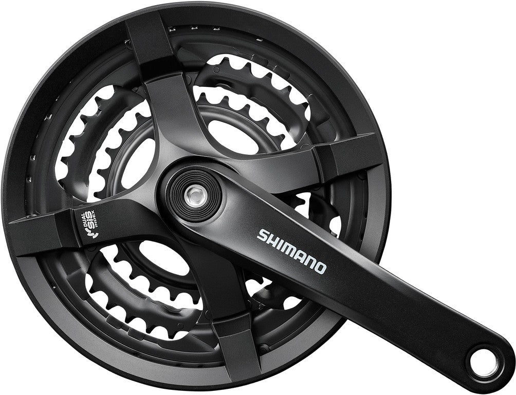 Shimano FC-TY501 Kurbelgarnitur 6/7/8-fach, 28/38/48 Zähne, 175 mm, Nr., C. Paracat