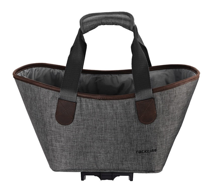 Bolsa de compras Racktime Agnetha 2.0, gris, 34 x 25,5 x 37 cm, 15 l, 610 g