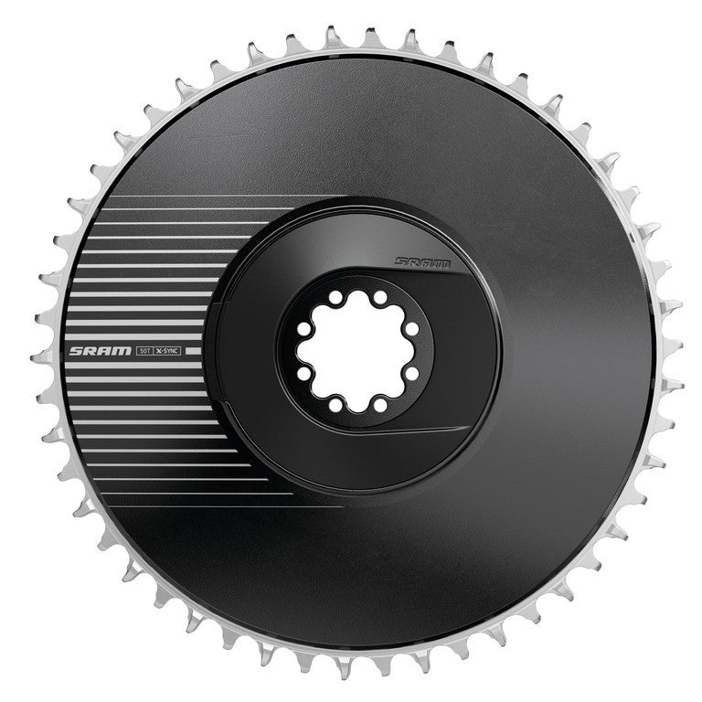 Plato SRAM X-Sync Red Aero E1 Road 46t, negro, 12 V, DM, 6,5 mm de retroceso