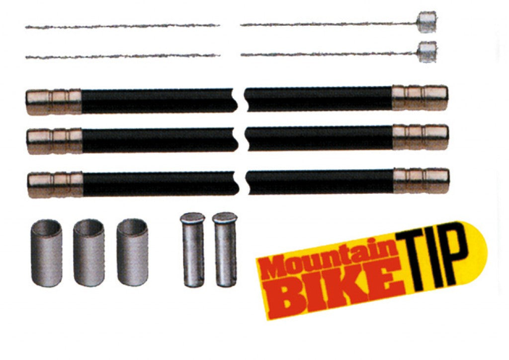 Cavo cambio set completo con nipple 4,5x4,5mm