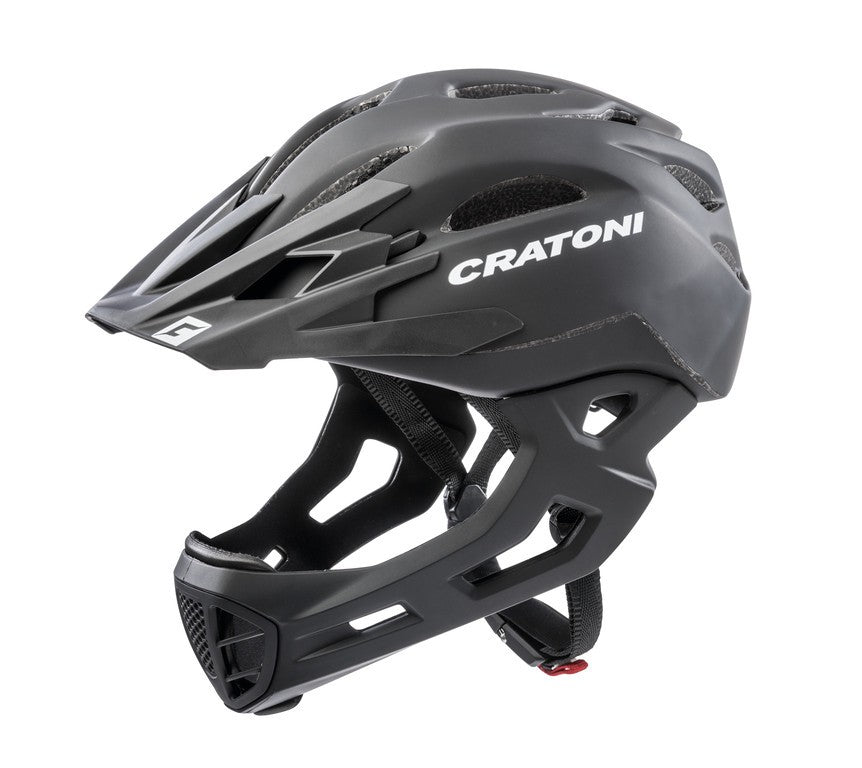Casco bici Cratoni C-Maniac (Freeride) t. L/XL (58-61cm) nero opaco