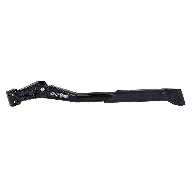 Cavalletto post. Ergotec Excl. Direct nero, 26"-28", acc inox/all