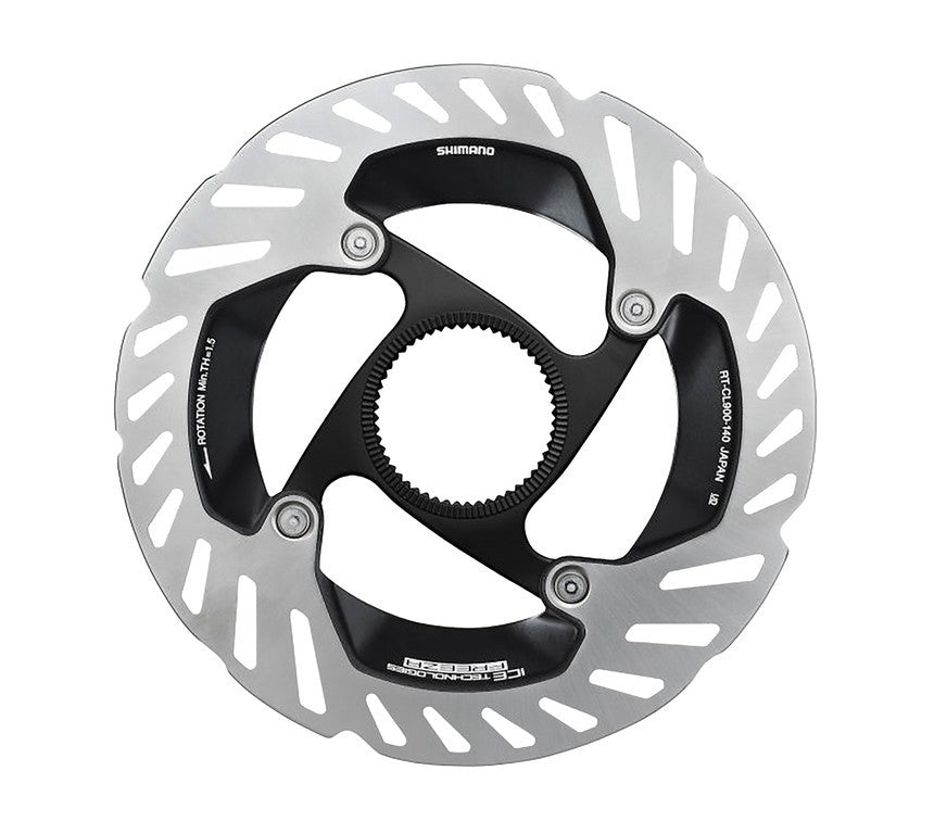 Shimano RT-CL900 140mm Centerlock-Bremsscheibe mit Sicherungsring