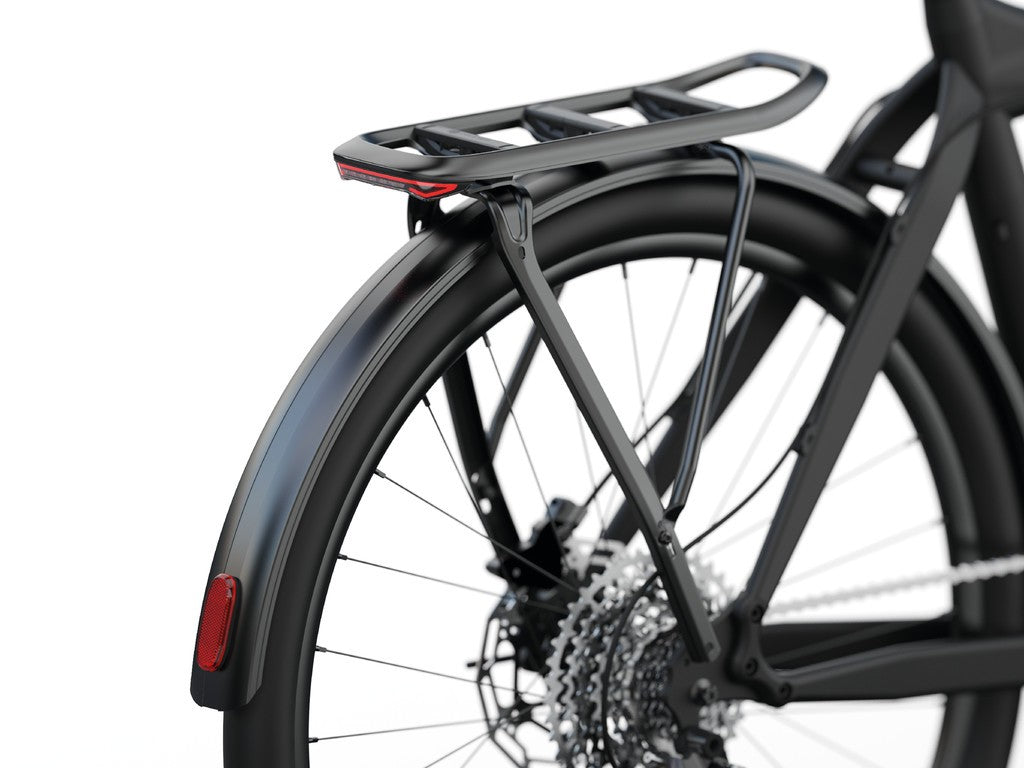 Luz trasera para bicicleta eléctrica b&amp;m Kite E Brex 6-48 V DC, con luz de freno