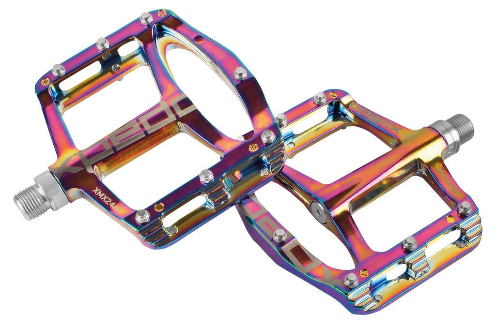 Pedale Xpedo SPRY+ oilslick, 9/16", platform
