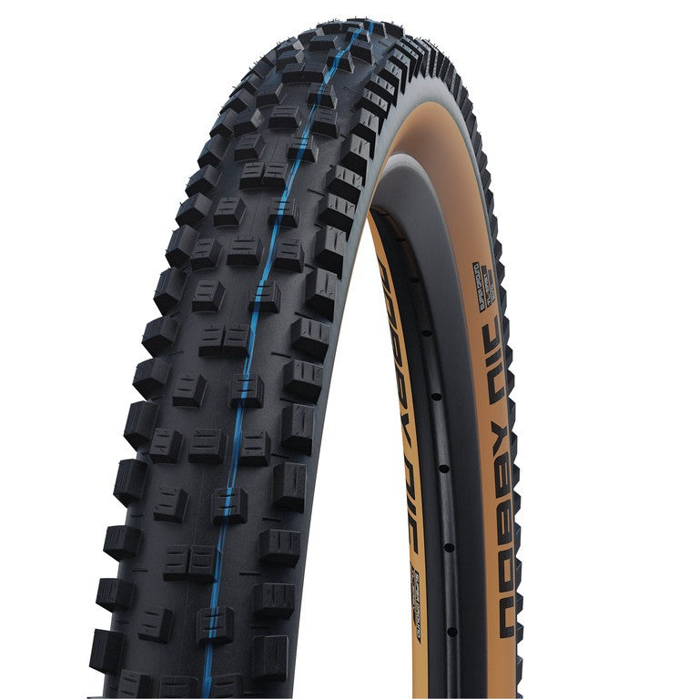 SCHWALBE NOBBY NIC Perf 29x2.40 (62 - 622) black / brown E-50 ADDIX