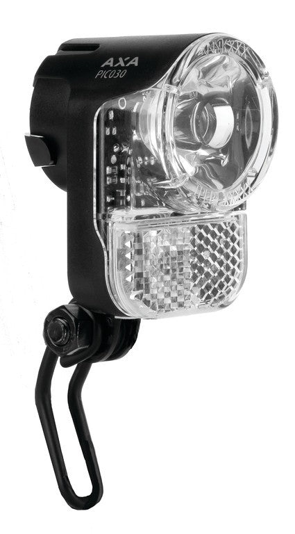 LED-Scheinwerfer AXA Pico 30 Schalter für E-Bike 6 V oder Dynamo, 30 Lux