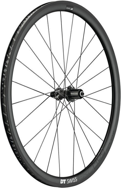 RP DT Swss PRC 1400 Spline 35 carbonio, nero, 130/5mm QR Shimano