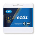 Catena KMC e101 EPT cambio al mozzo 1/2" x 1/8", larga, 112 maglie