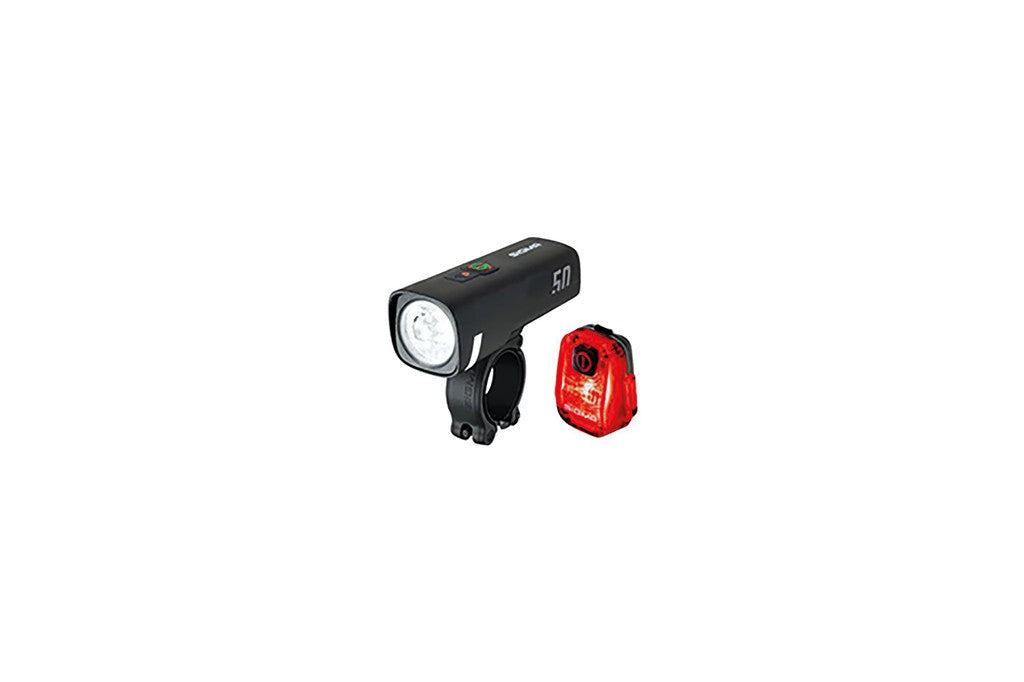 Set di luci LED a batteria SIGMA Aura 50 / Hiro 10