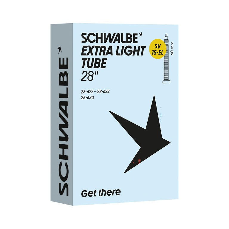 Cam. aria Schwalbe VP 15-EL extralight 27/28x0.90-1.10" 23/28-622/630 VP 60mm