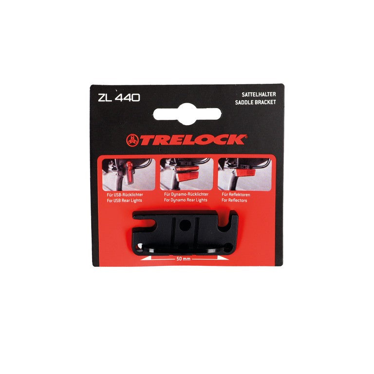 Rücklichthalterung. TRELOCK ZL 440 ZL 440 für LS740 Vector Heck, LS65X COB