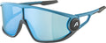 Gafas deportivas Alpina Legend, azul humo, lente espejada hielo, cat. 3
