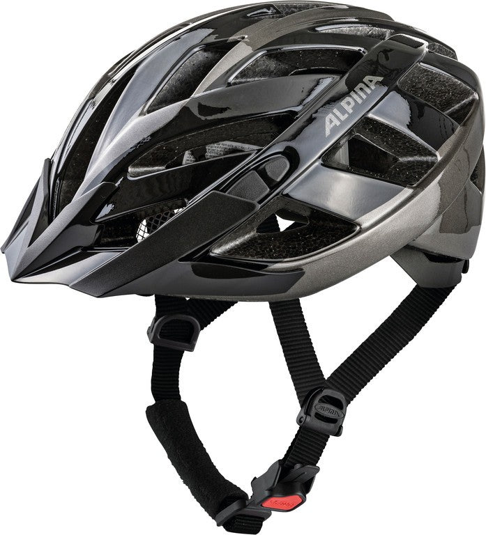 Casco de bicicleta Alpina Panoma 3.0, negro-antracita, talla 56-59 cm