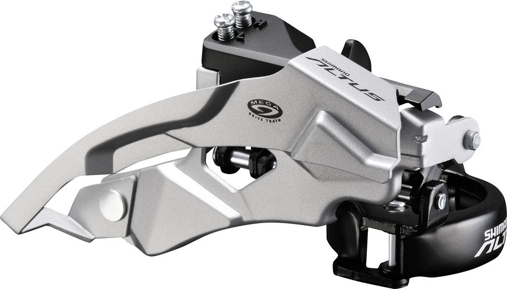 Deragl. ant. Shimano Dual Pull FD-M370 Top Swing,34,9/31,8/28,6mm, 66-69°,3x9v.