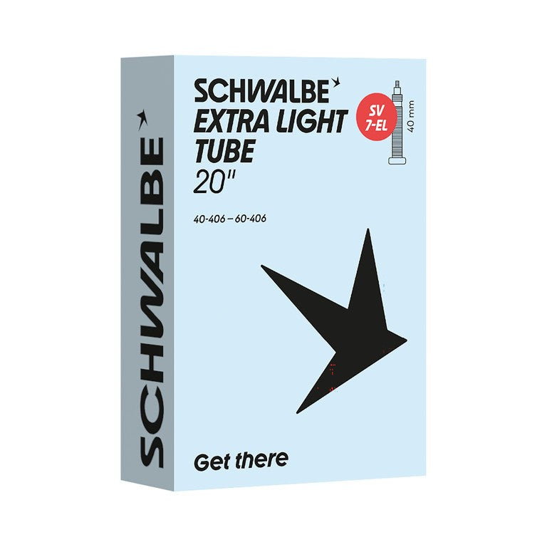 Cam. aria Schwalbe VP7 extra light 20x1.75-2.35" 40/60-406 VP 40mm