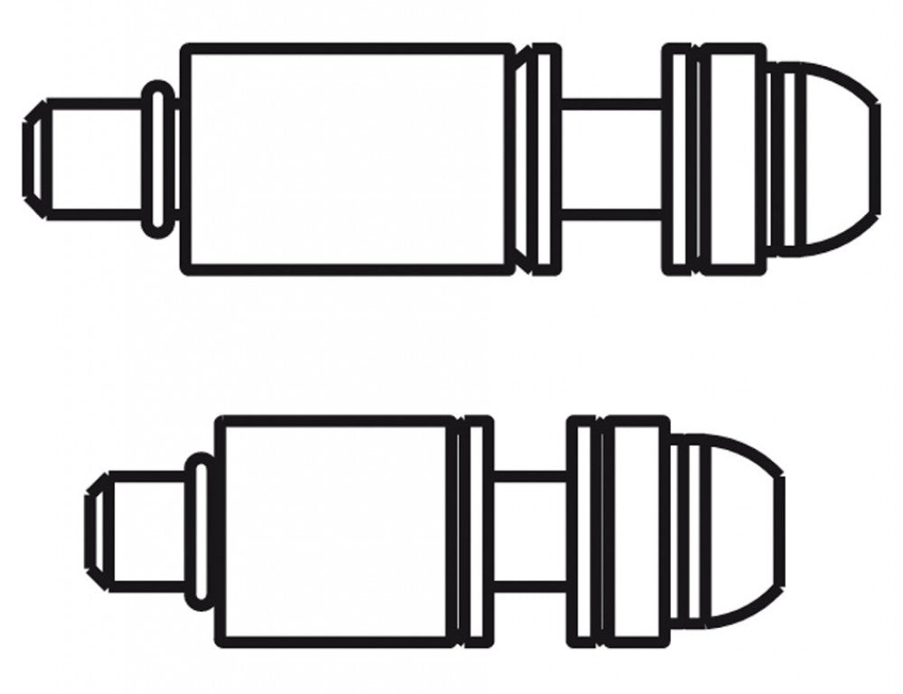 Kit de tornillos de titanio Avid Set XX 20 S PM T25, tit., p. RA 180 mm/RP 160 mm, estándar