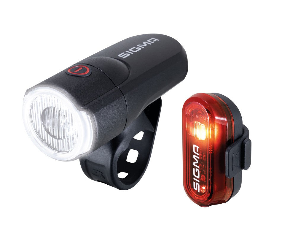 Set di luci LED a batteria SIGMA Aura 30/Curve