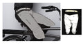 Protezioni gambe antipioggia Rainlegs grigio riflettente, t. XL