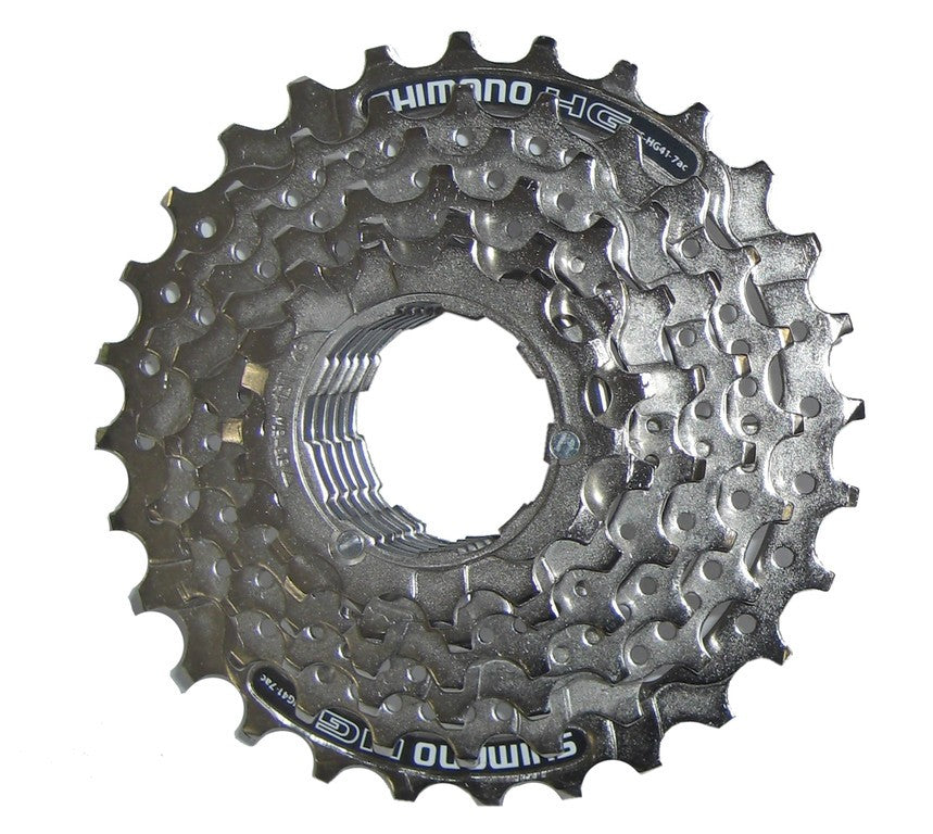 Pacco pignoni Shimano CSHG41 7vel 11-13-15-18-21-24-28 denti