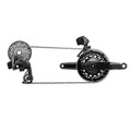 SRAM Force AXS 2X E1 HRD-FM, 160-CL, c.batt.+charge Schaltgruppe.