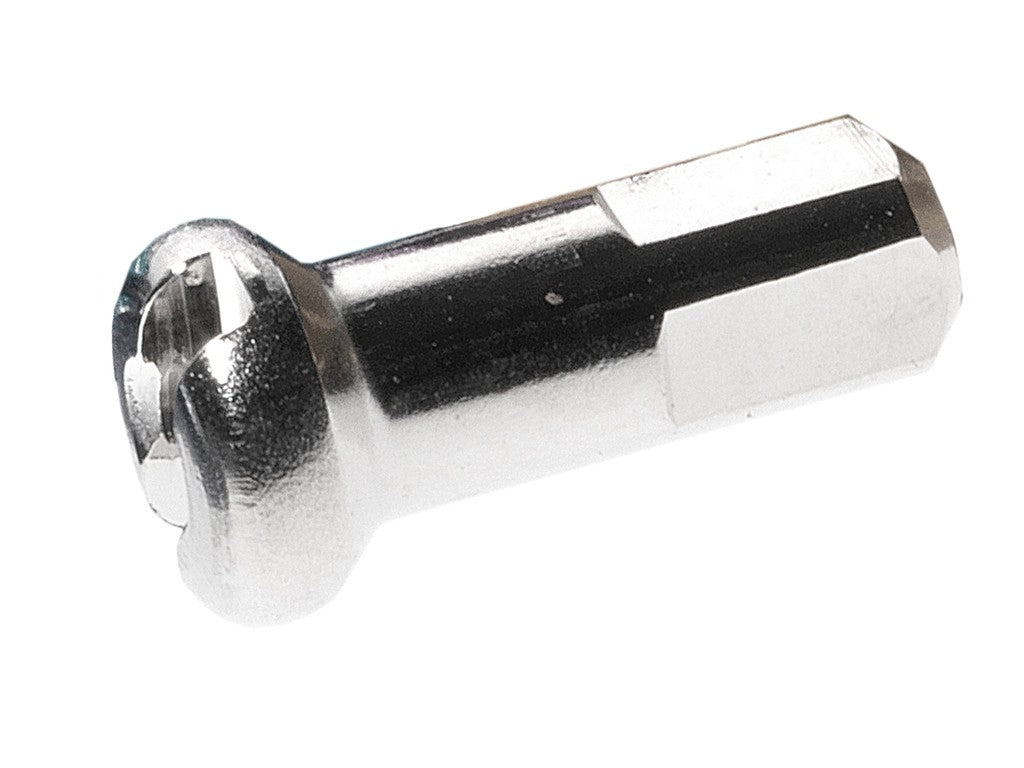 Nipple DT Swiss M 2X12 nichel., 100 pz., testa rotonda, argento