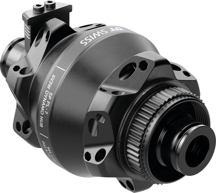 Mozzo RA DT Swiss Dynamo Shutter 35P 100/12mm TA, 24 fori, CL, straigtpull