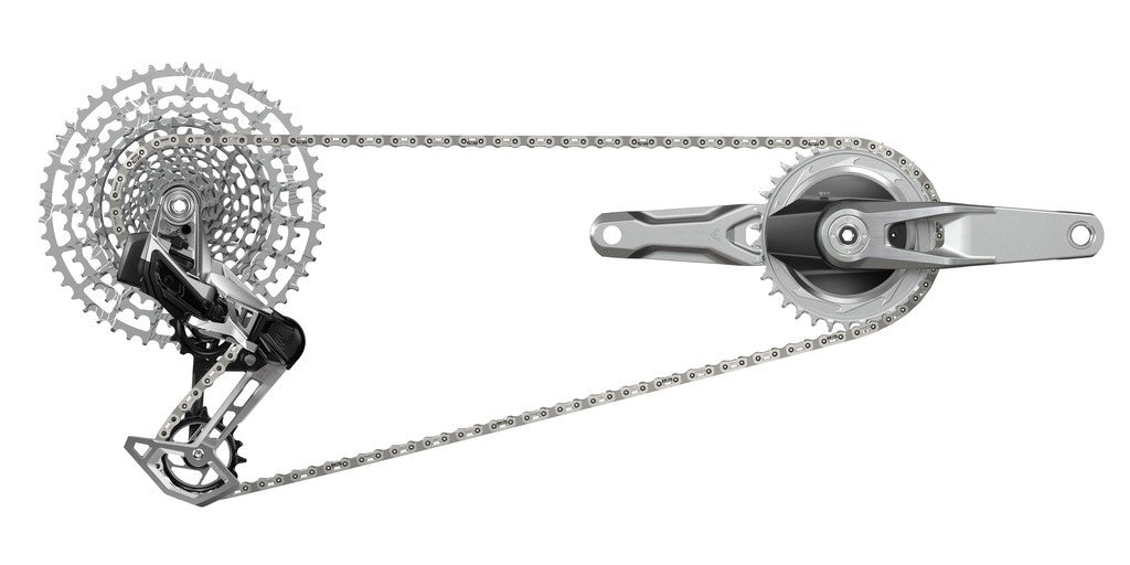 SRAM 1987 T-Type Eagle AXS DUB MTB Wide Shifter Set, 170 mm, 32/34 Zähne, 10-52 Zähne