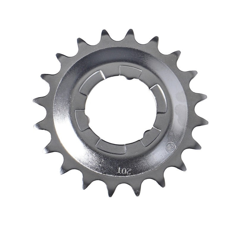 Shimano Nexus 1/2x3/32 Steckritzel, 20 Zähne, Silber
