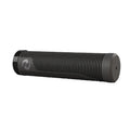 Manopole HERRMANS Rib Single Lock 130mm, Ø 22mm, grigio/nero