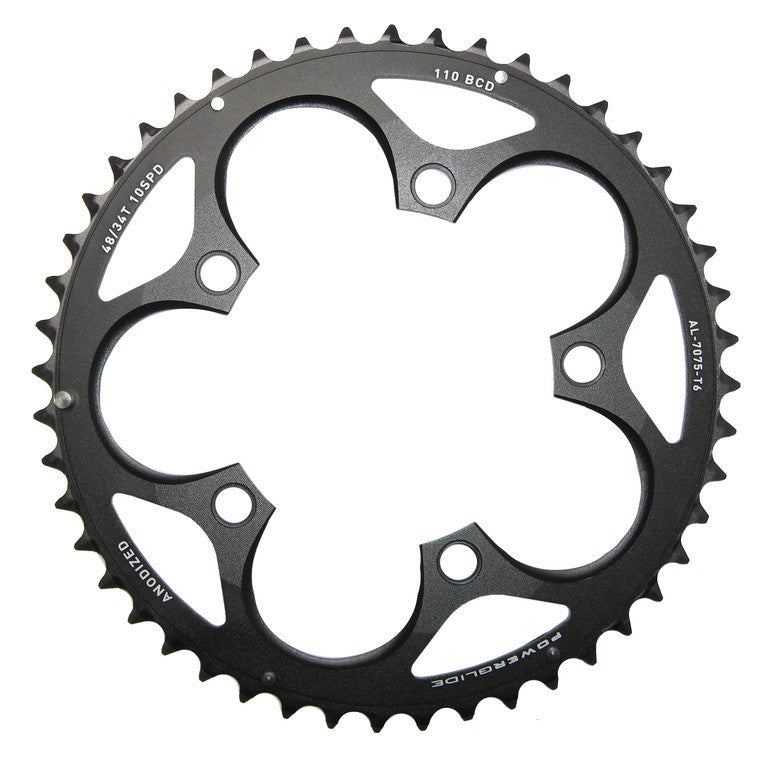 Carretera Corona Truvativ 48 d. 11.6215.197.080 aluminio negro