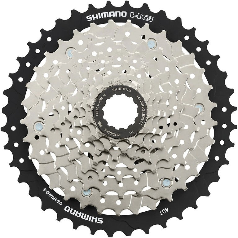Pacco pignoni Shimano CSHG400-8 8vel 11-13-15-18-22-27-35-45 denti