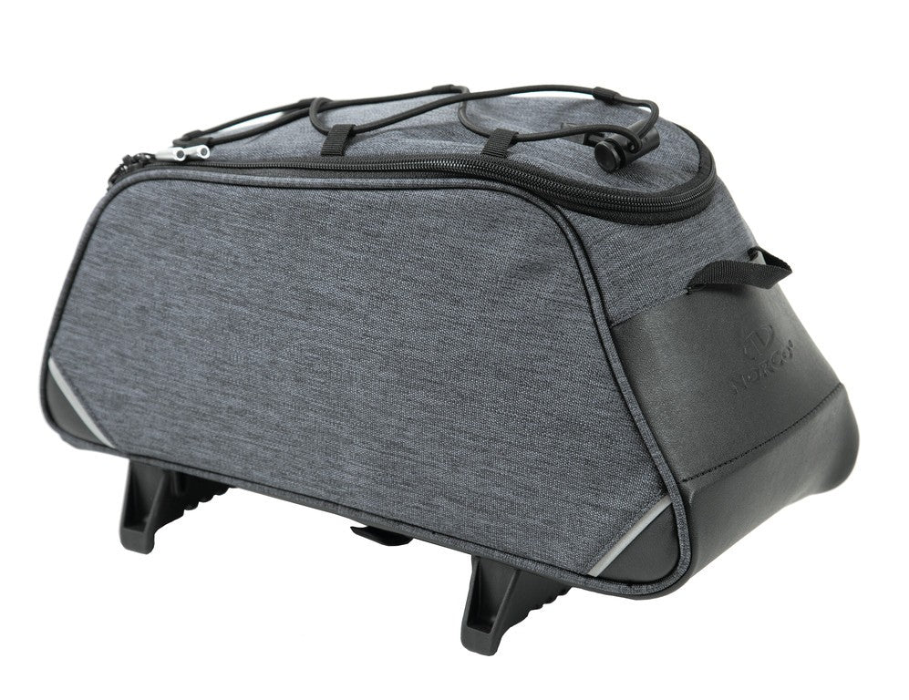 Borsa portapacchi Norco Ramsey grigio, 34x17x16cm, mit TopKlip