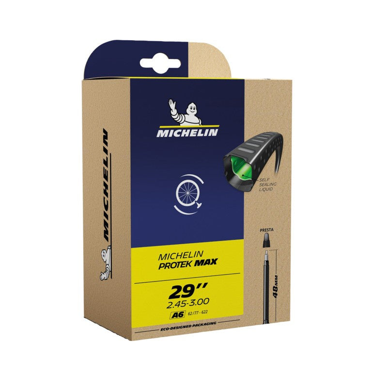 Tubo Michelin A6 Protek Max 29x2.45-3.0 62/77-622 VP 48 mm