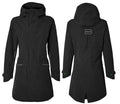 Parka antipioggia Basil Mosse jet black, t. M, donna