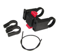 Adatt. manubrio KLICKfix nero, per Ø 22-26 e 31,8 mm