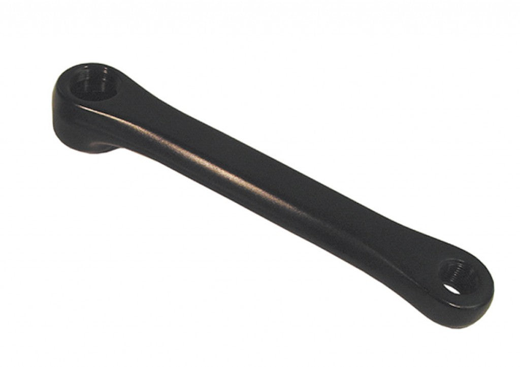 Biela izquierda, 170 mm, acero, color negro