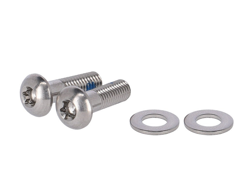 Viti SRAM per adatt. freni disco FMC T25, 17mm, acciaio inox, 2 pezzi