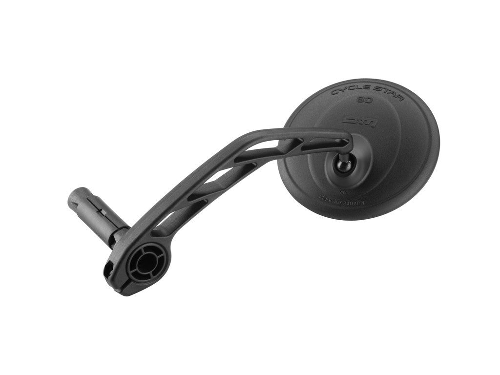 b&amp;m Cycle Star Fahrradspiegel, 14,5–18,5 mm Innenlenkeradapter, Ø 80 mm