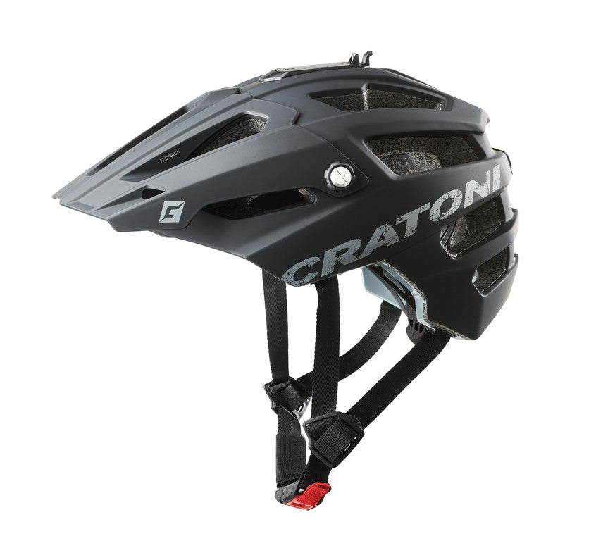 Casco bici Cratoni AllTrack (MTB) t. S/M (54-58cm) nero gommato