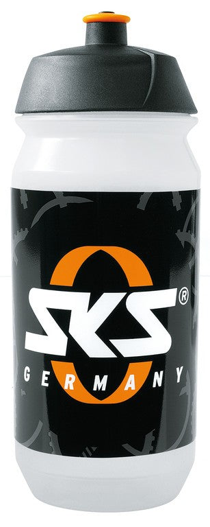 Borraccia SKS Small 500ml, trasp. con logo SKS, plastica