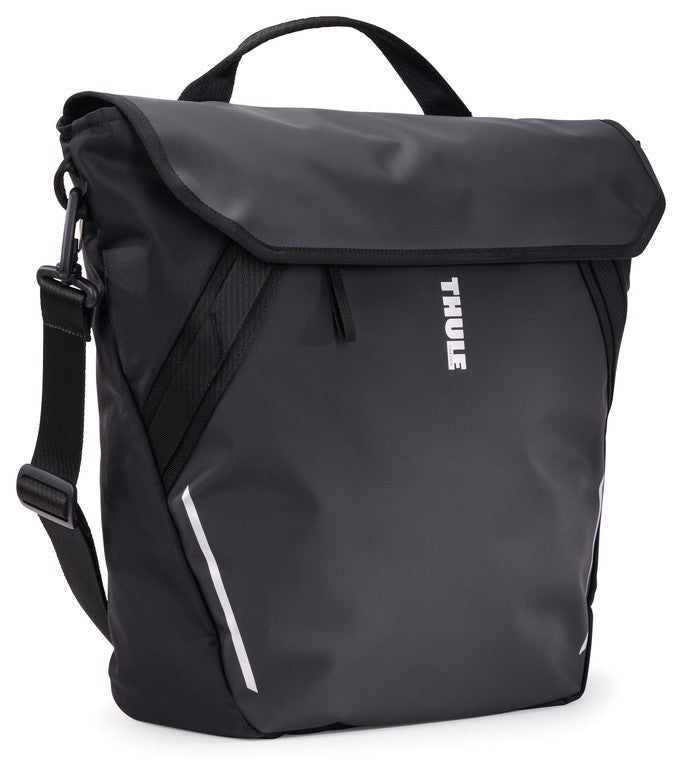 Borsa bici Thule Chasm Courier nero, 22l, InLock System