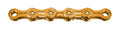 Catena cambio KMC X12 Ti-N WAXED 1/2" x 11/128", 126 maglie, 12v.,oro