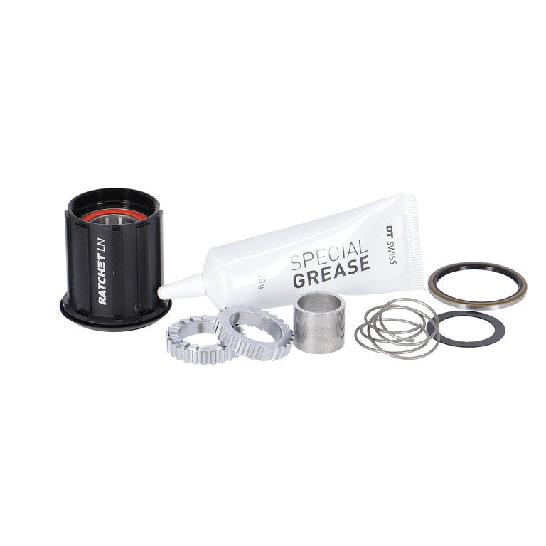 Kit de servicio DT Swiss buje RP 3 Trinquete en Ratchet LN, Shimano todos, 18T