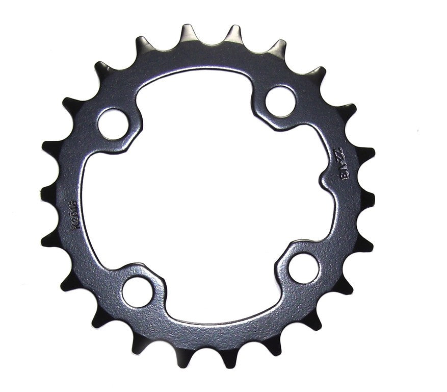 Plato MTB 22T V3 64 Acero Negro Mate, 11.6215.064.000